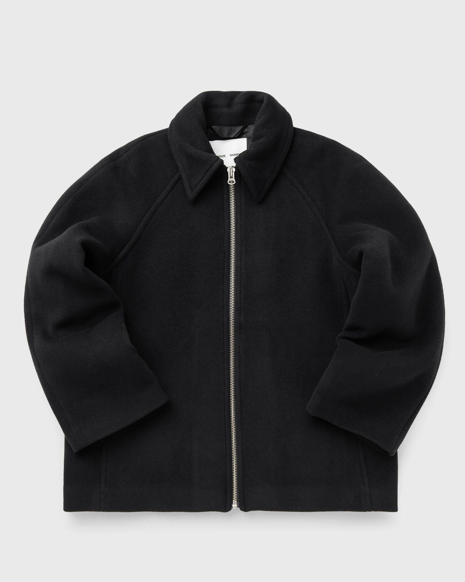 Takki Samsoe Samsoe Alma Zip-Up Jacket Musta | F23300184-SALUTE, 0