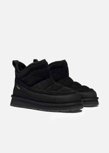 Tennarit ja kengät AXEL ARIGATO Black Suede Pillow Boots Musta | F2582001, 3
