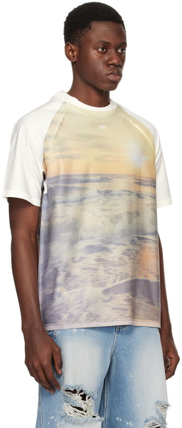 T-paita ADER ERROR Print T-Shirt Beige | BN01SSTS0106YL, 1