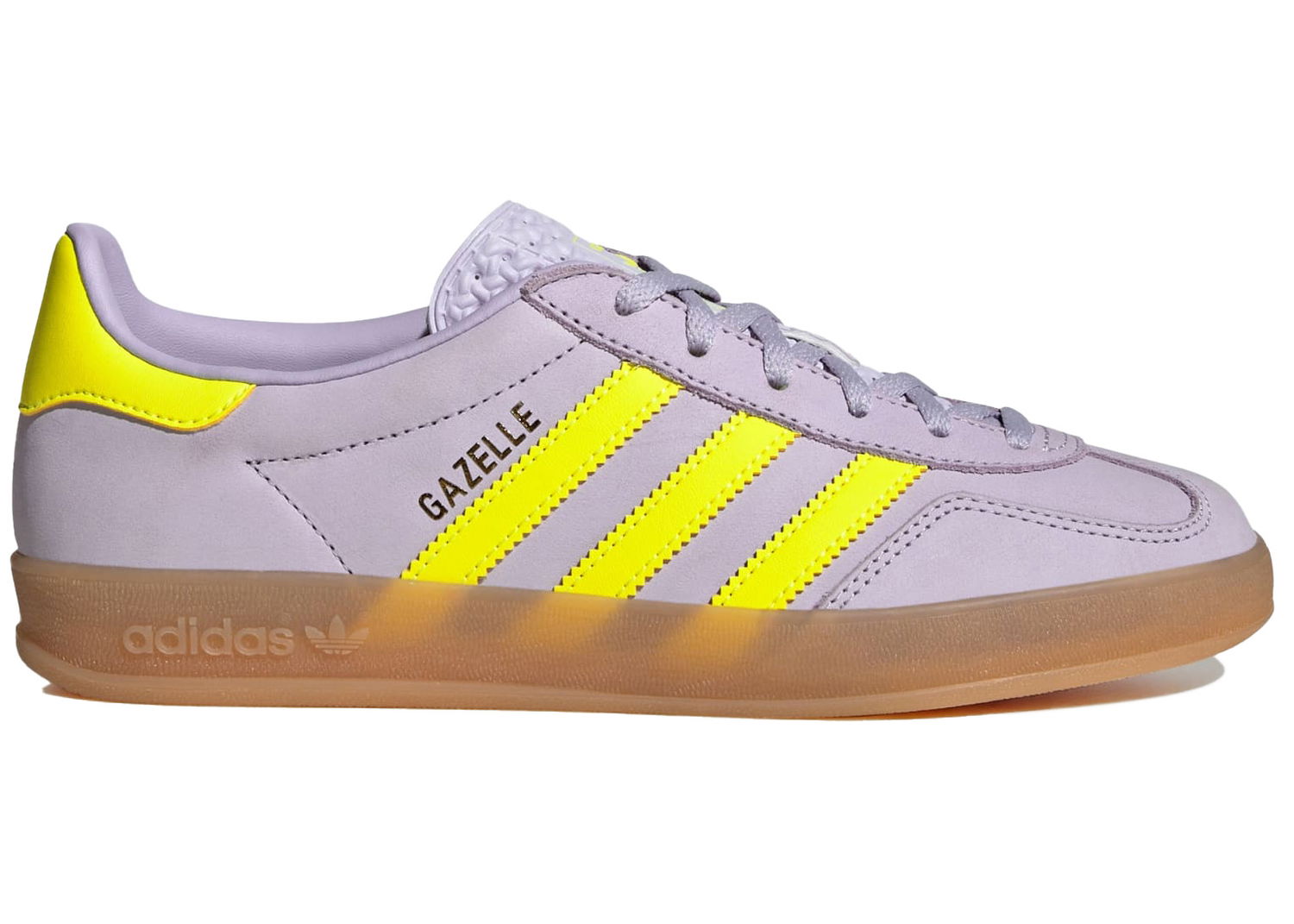 Tennarit ja kengät adidas Originals Gazelle Indoor Silver Dawn Solar Yellow W Violetti | IH5492, 0