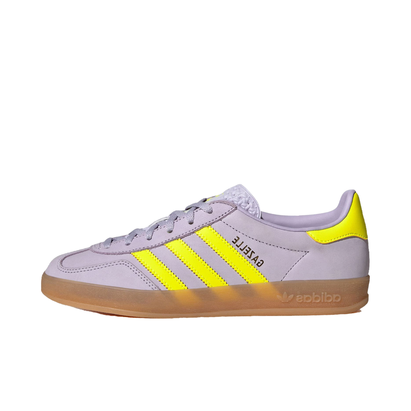 Tennarit ja kengät adidas Originals Gazelle Indoor Silver Dawn Solar Yellow W Violetti | IH5492