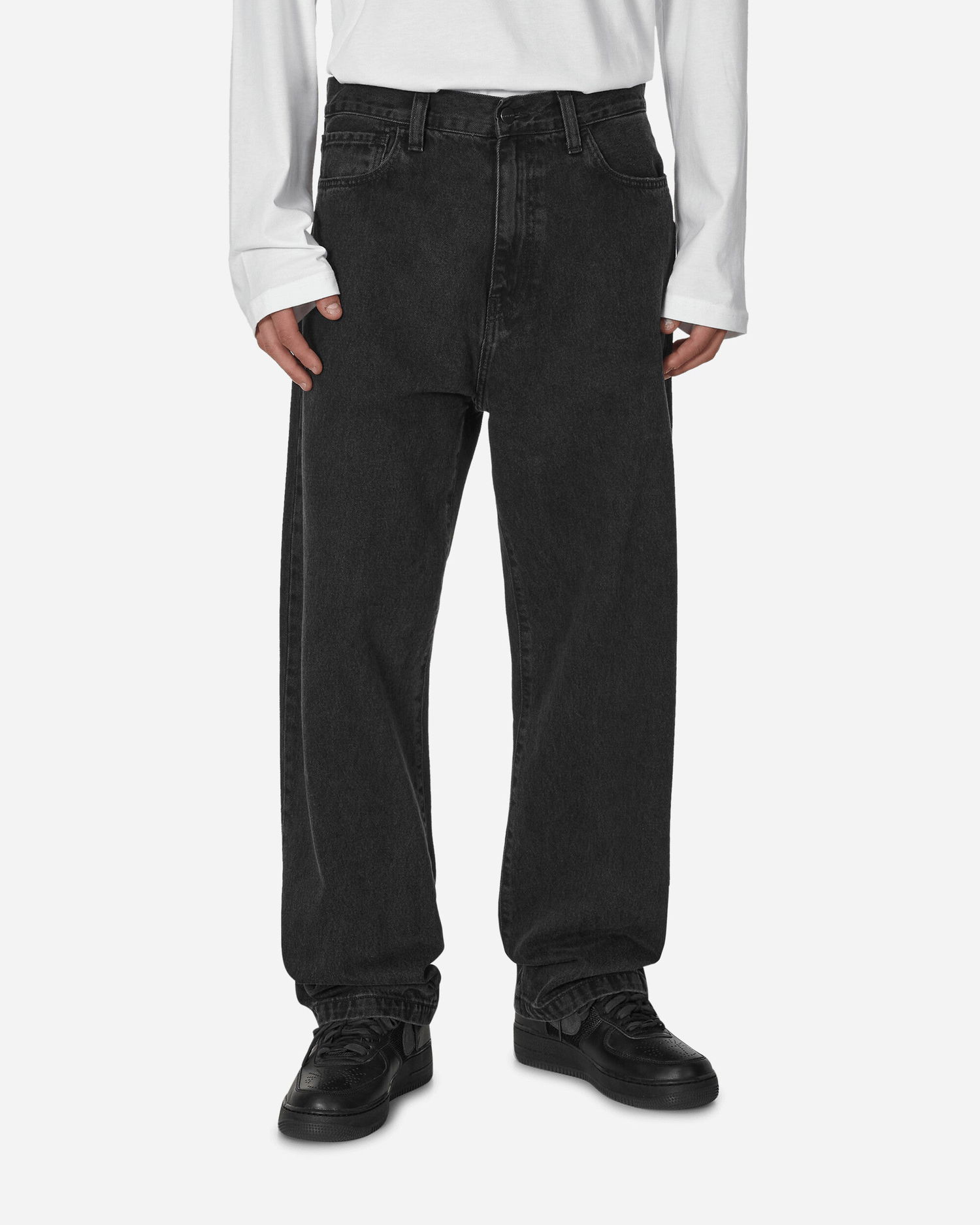 Housut ja farkut Carhartt WIP Landon Pants Black Musta | I030468 8906, 0