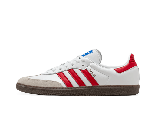 Tennarit ja kengät adidas Originals Samba OG White Red Valkoinen | IG1025