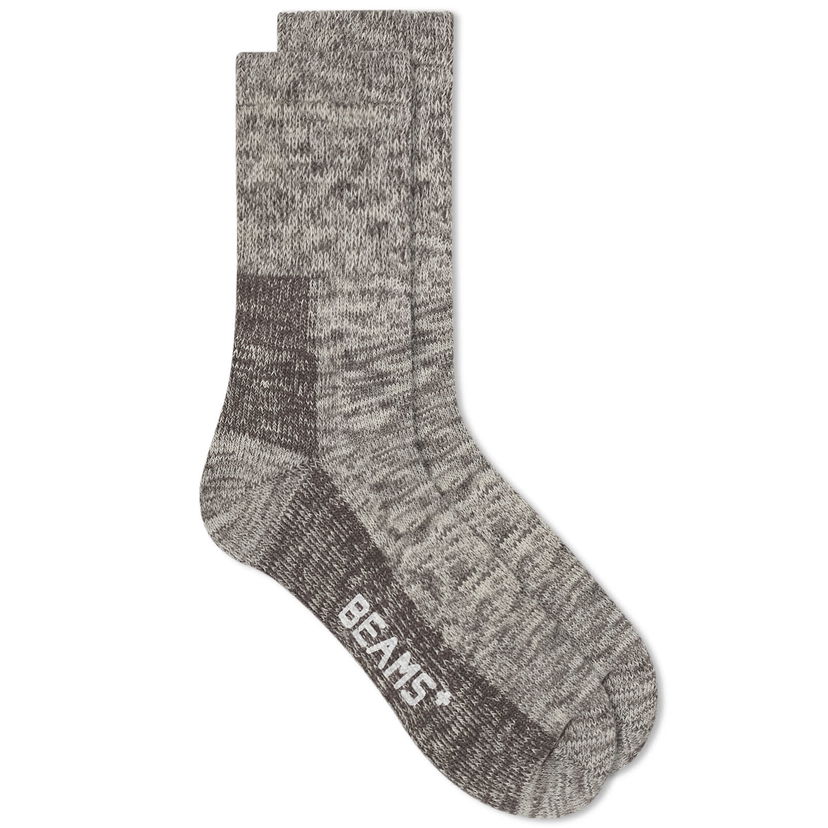 Sukat BEAMS Beams Plus Outdoor Socks Harmaa | 3843-0018-479-15