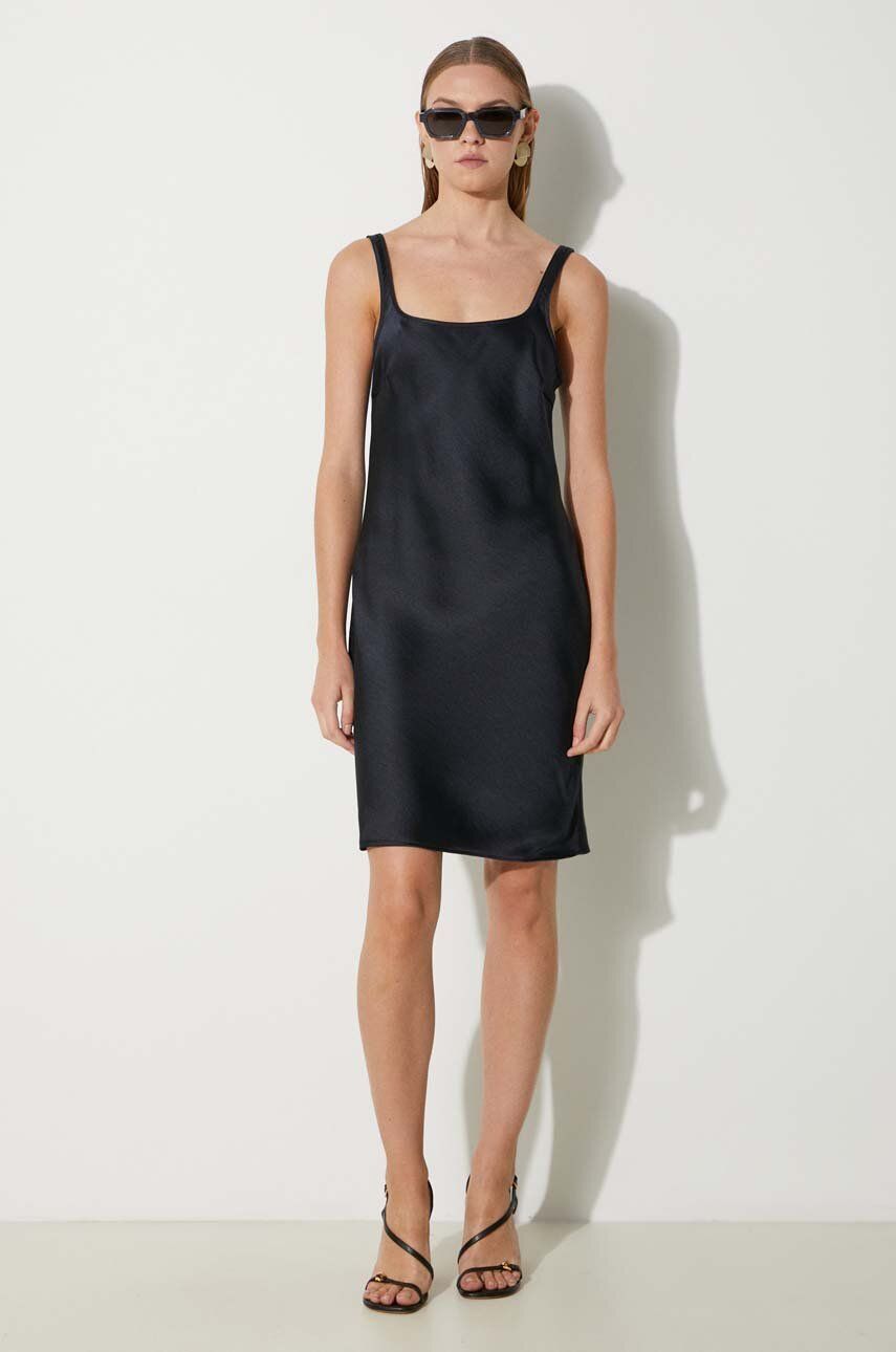 Mekko Samsoe Samsoe Samsoe Samsoe Sasunna Mini Slip Dress Musta | F24200178, 1