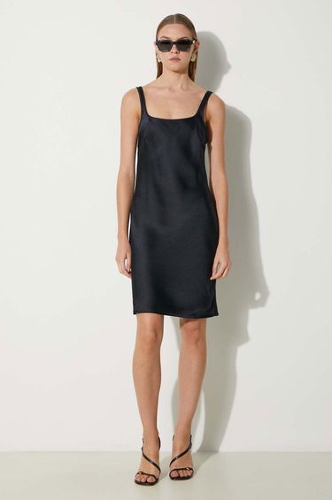 Mekko Samsoe Samsoe Samsoe Samsoe Sasunna Mini Slip Dress Musta | F24200178, 1