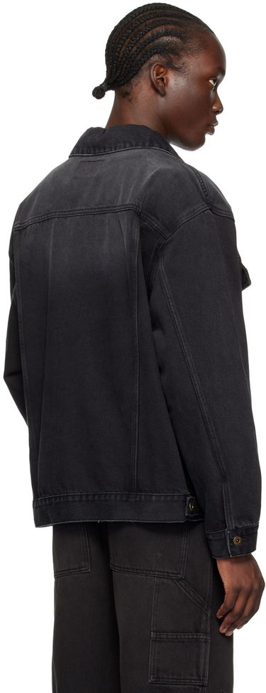 Takki We11done We11done Faded Denim Jacket Musta | WD-DJ2-24-345-M-BK, 2