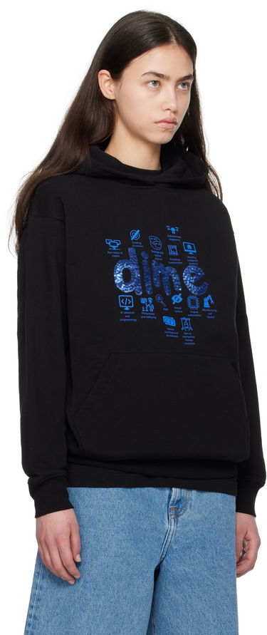 Huppari Dime AGI Hoodie Musta | DIME2SP2541BLK, 1