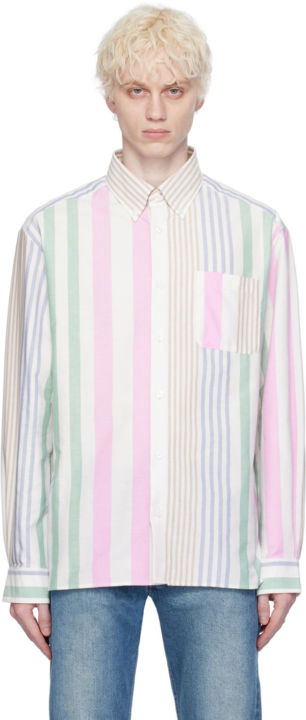 Paita A.P.C. Mateo Shirt Vaaleanpunainen | COGWK-H12581, 0