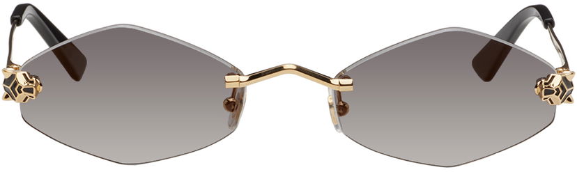 Aurinkolasit Cartier Panthère Sunglasses Musta | CT0433S-001