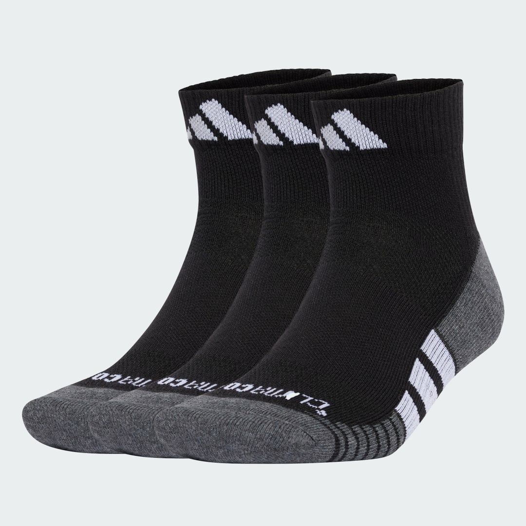 Sukat adidas Performance Performance Cushioned Quarter Socks (3 Pairs) Musta | JC6446, 1