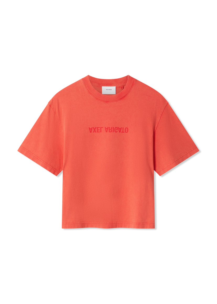 T-paita AXEL ARIGATO Distort Short-Sleeve T-Shirt Oranssi | A2987006