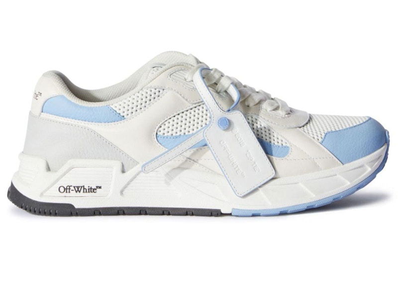 Tennarit ja kengät Off-White Runner B White Light Blue W Valkoinen | OWIA285F23LEA0010140, 0