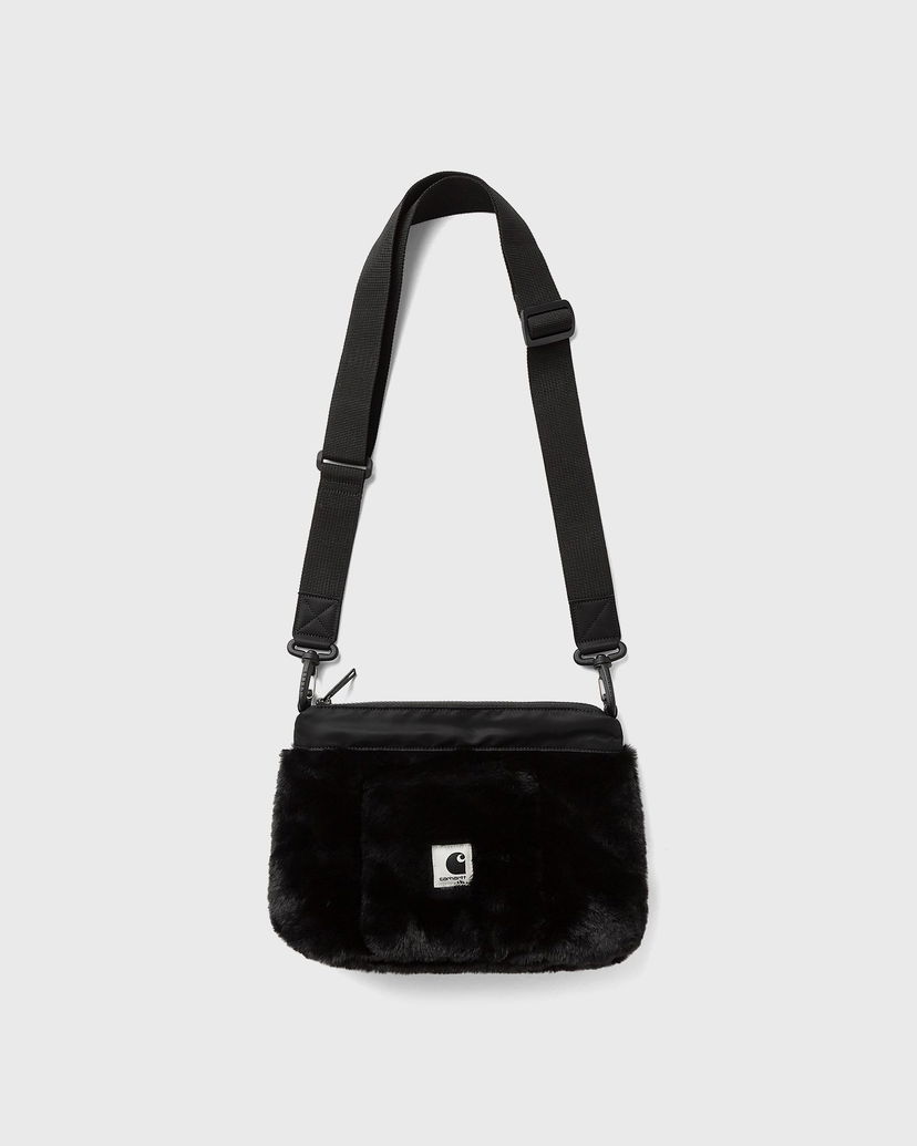 Olkalaukku Carhartt WIP Olney Faux Fur Bag Musta | I035360-89.XX