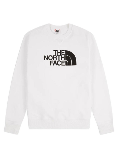 Huppari The North Face Drew Peak Crew Valkoinen | nf0a4svrla91