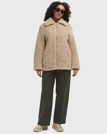 Takki Samsoe Samsoe Samsøe & Samsøe Salilly Fleece Jacket Beige | F24400004-OATMEAL, 1