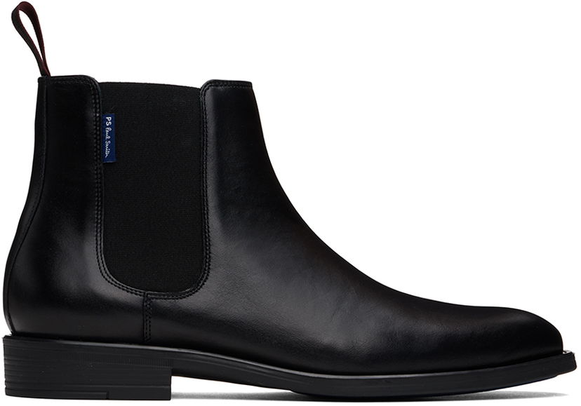Asusteet Paul Smith PS Paul Smith Cedric Leather Boots Musta | M2S-CDC01-JLEA-79