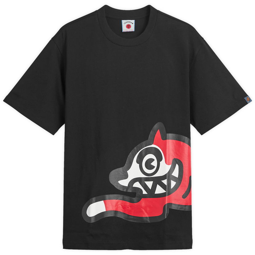 T-paita BBC IceCream Jumbo Running Dog Graphic Tee Musta | IC24235-BLK