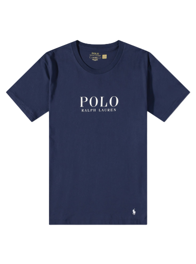 T-paita Polo by Ralph Lauren Logo Lounge Tee Tummansininen | 714899613003