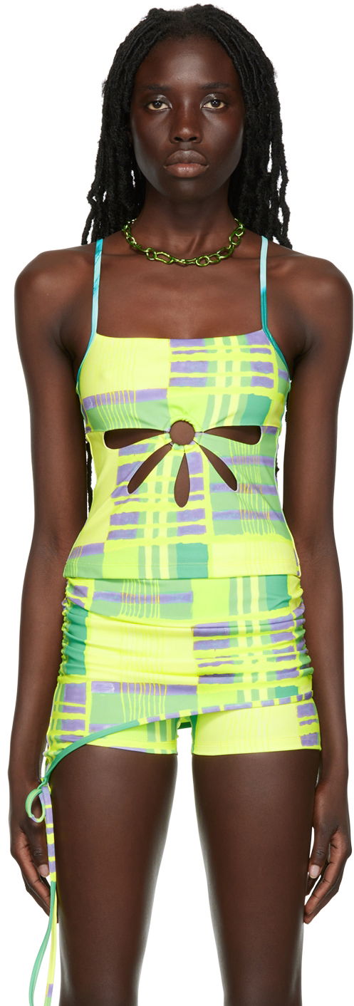 Tankkitoppi Collina Strada Collina Strada Cutout Print Top Monivärinen | XX3197