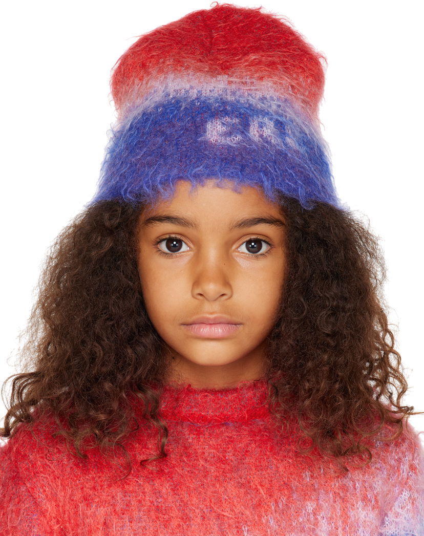 Villapaita ERL ERL Gradient Beanie Punainen | ERL06KK056