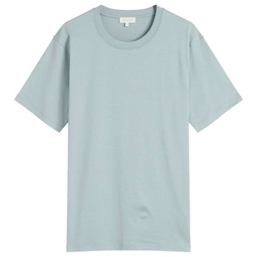 T-paita NORSE PROJECTS Norse Projects Standard T-Shirt, Size Large Turkoosi | N01-0670-7051