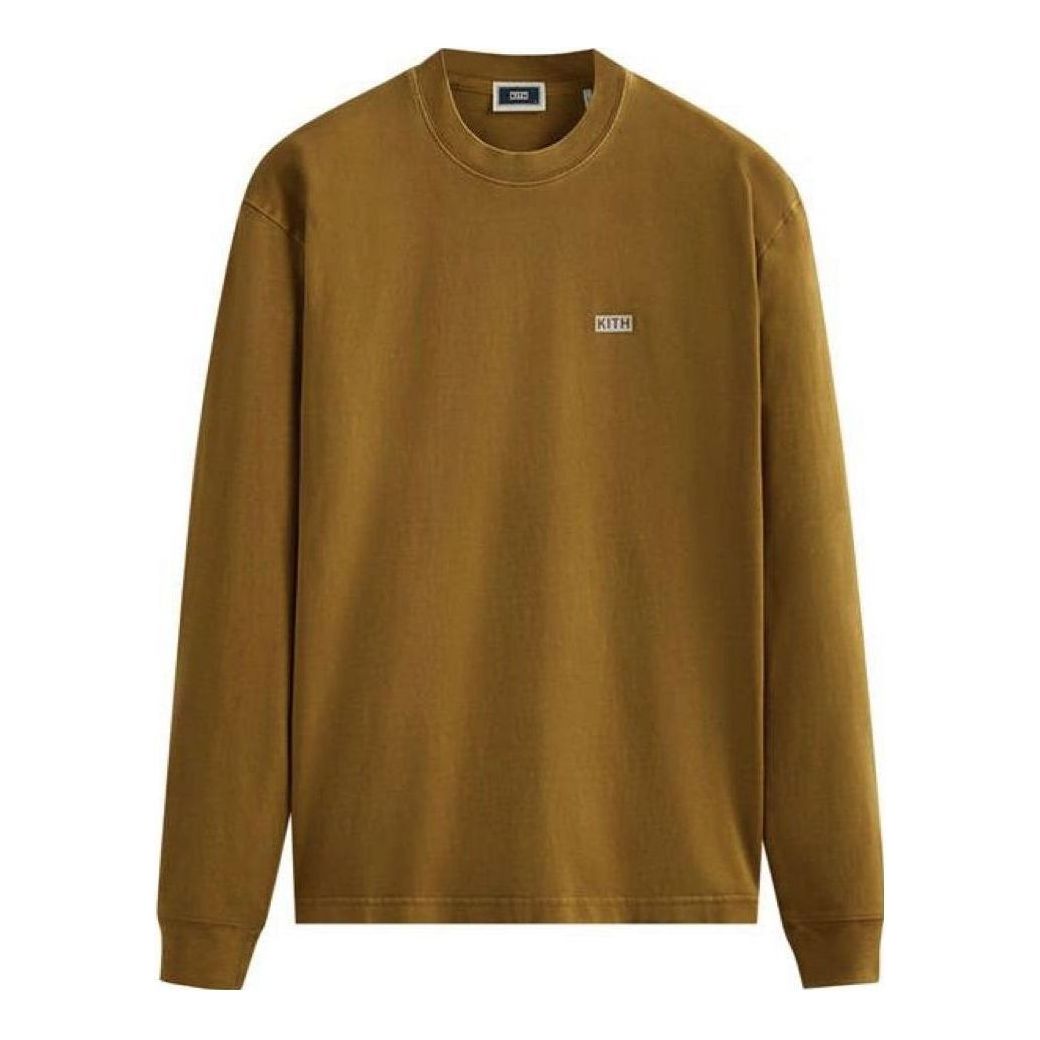 T-paita KITH KITH Long-Sleeve Tee Ruskea | KHM030632-711, 0