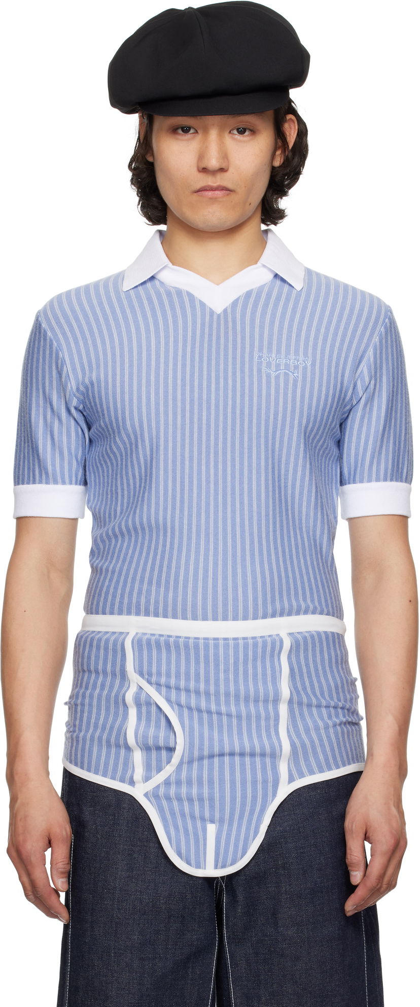 Poolopaita Charles Jeffrey Loverboy Charles Jeffrey LOVERBOY Cheeky Onesie Polo Sininen | 54090301