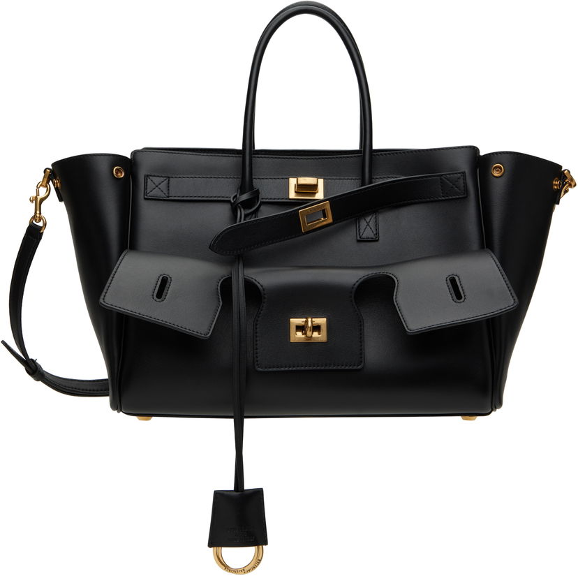 Käsilaukku Balenciaga Balenciaga Bel Air Small Carry All Bag Musta | 812545 2ABAV