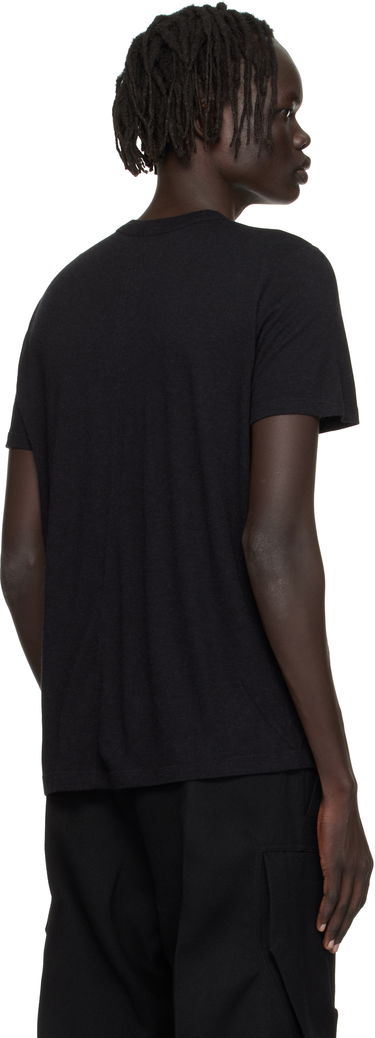 T-paita Rick Owens Rick Owens Concordians Short Level T-Shirt Musta | RU02E1265 JR, 2