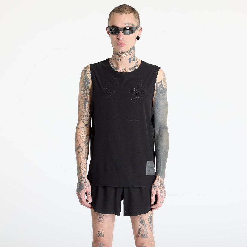 Tankkitoppi Y-3 Y-3 Running Tank Top Musta | JN4885