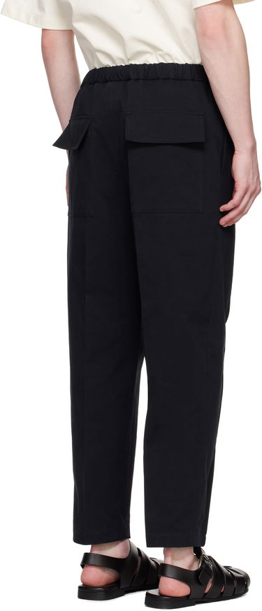 Housut Jil Sander Jil Sander Tapered Trousers Musta | J21KA0012_J45286, 2