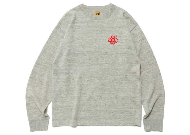 Villapaita Human Made Blend Knit Sweater Harmaa | HM25CS022