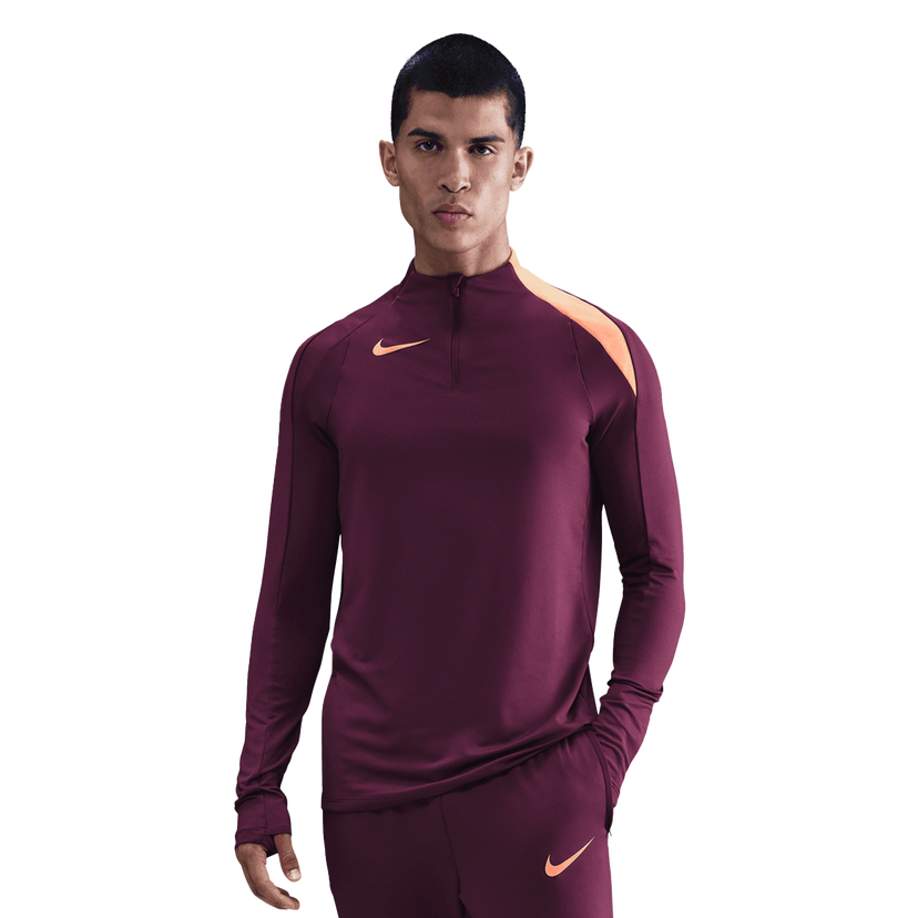Huppari Nike Dri-FIT Strike Drill Top Burgundia | HV6402-610