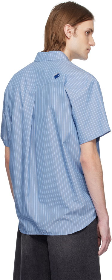 Paita ADER ERROR ADER error TRS Tag Half Sleeve Shirt Sininen | BN42FYSH0202ST, 2