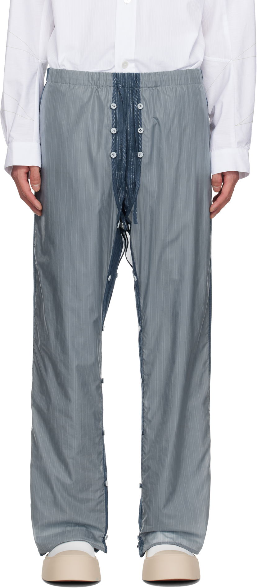 Housut Craig Green Craig Green Layered Shell Trousers Sininen | CGSS25CWOTR82