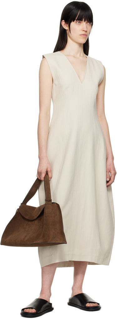 Käsilaukku Studio Nicholson Studio Nicholson Suede Shoulder Bag Ruskea | SHIBORU SN - 742, 3