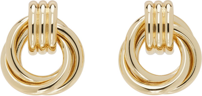 Korvakorut Anine Bing Anine Bing Triple Knot Earrings Metallinen | A-15-3711-920