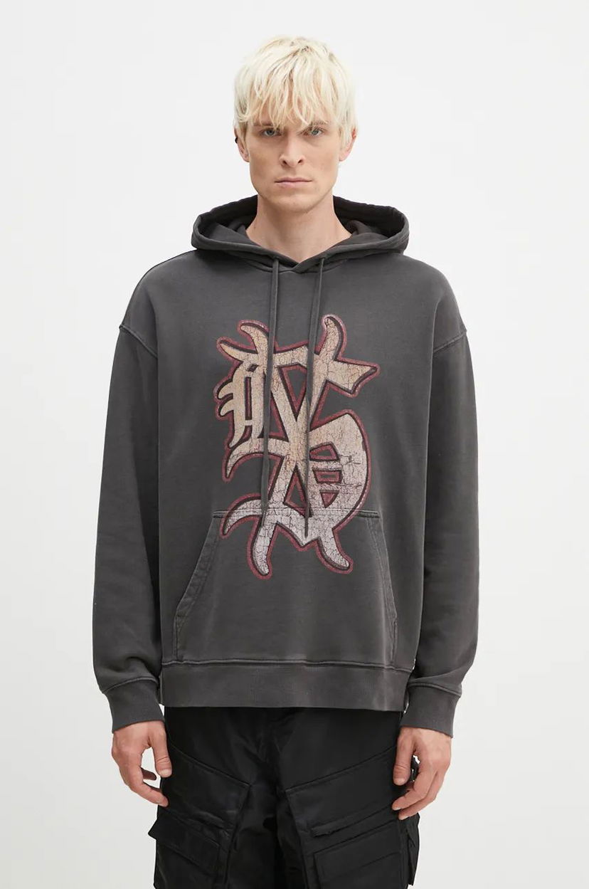 Huppari Ksubi Biggie Hoodie Harmaa | MFA24FL017