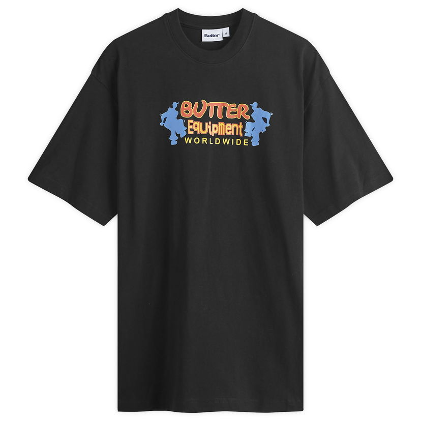 T-paita Butter Goods Breaker T-Shirt Musta | BGQ224D10203