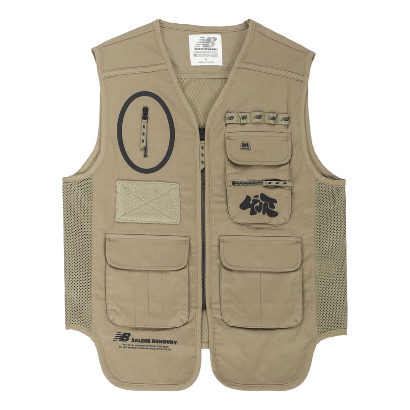 Liivi New Balance Salehe Bembury Yurt Utility Vest Beige | MV11563-CGN