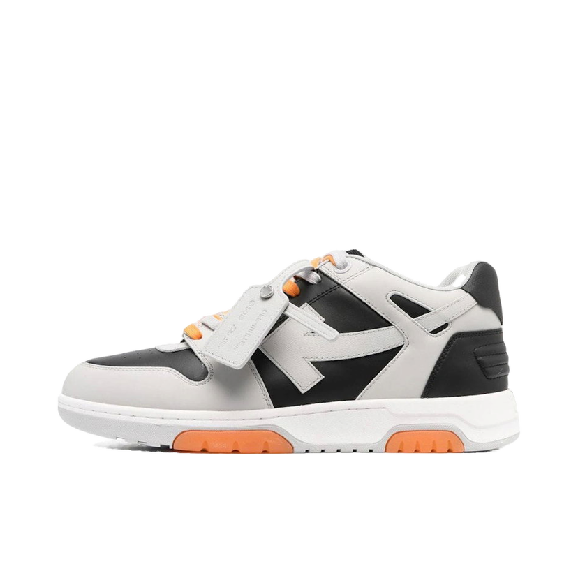 Tennarit ja kengät Off-White Out of Office Sneaker Grey Black Orange Harmaa | OMIA189S23LEA0040510