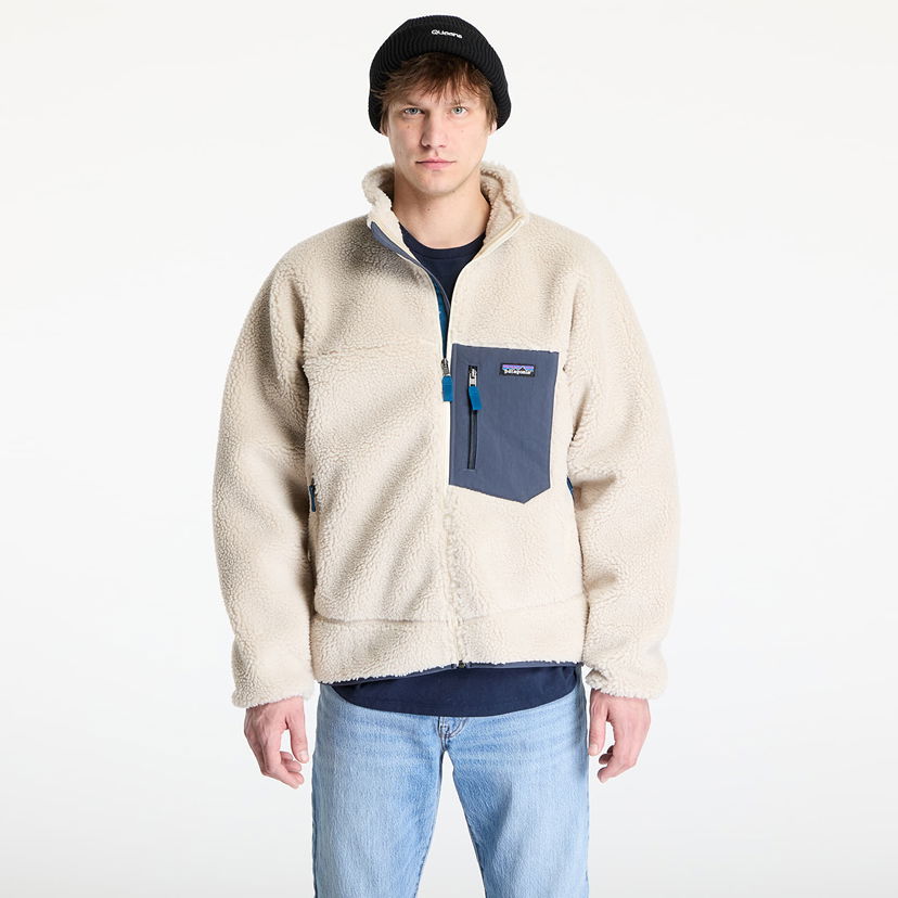 Puffer takki Patagonia Patagonia Classic Retro-X Fleece Jacket Beige | 23056 NTSB