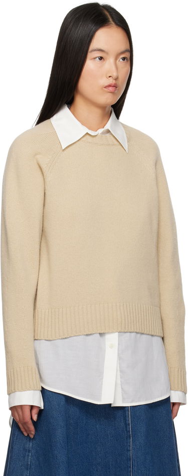Villapaita Max Mara Weekend Max Mara Gabbia Wool Sweater Beige | 2425366162600 MM12149, 1