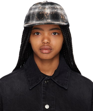 Korkki We11done We11done Bleach Check Baseball Cap Monivärinen | WD-AH1-23-410-U-BK, 0