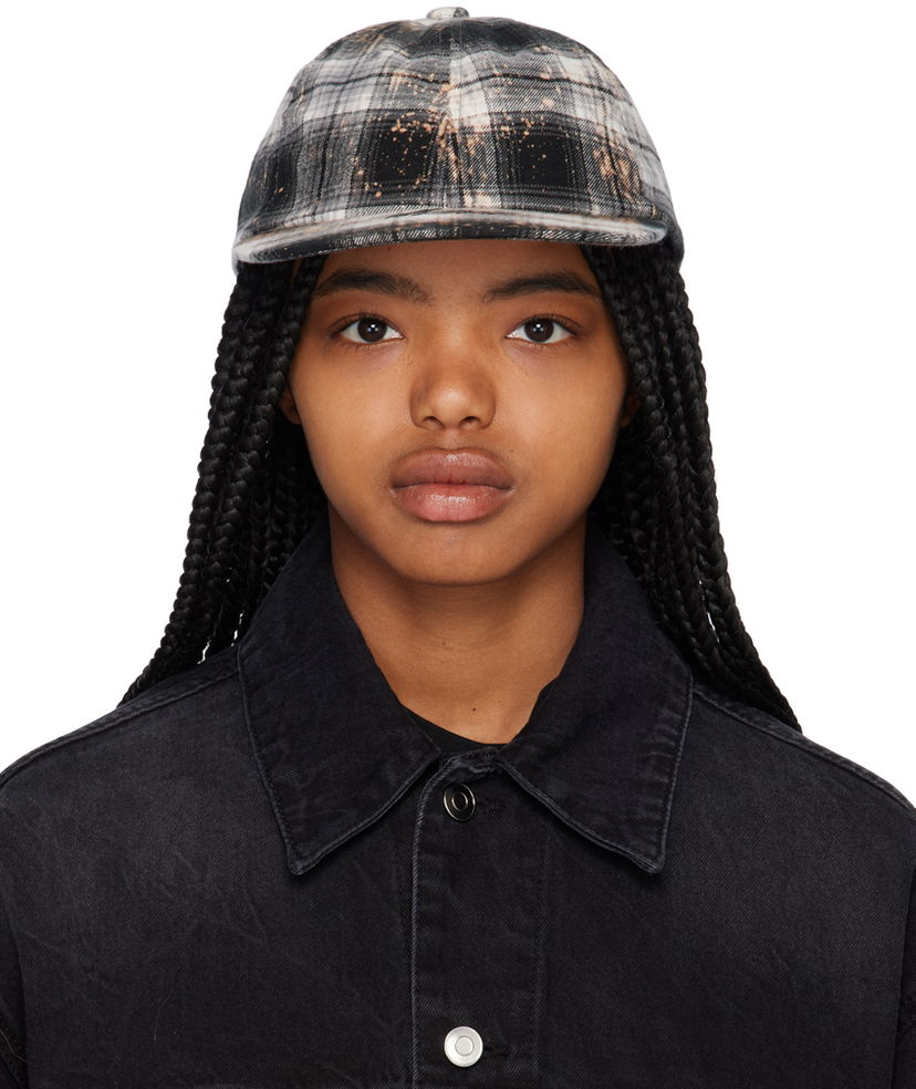 Korkki We11done We11done Bleach Check Baseball Cap Monivärinen | WD-AH1-23-410-U-BK