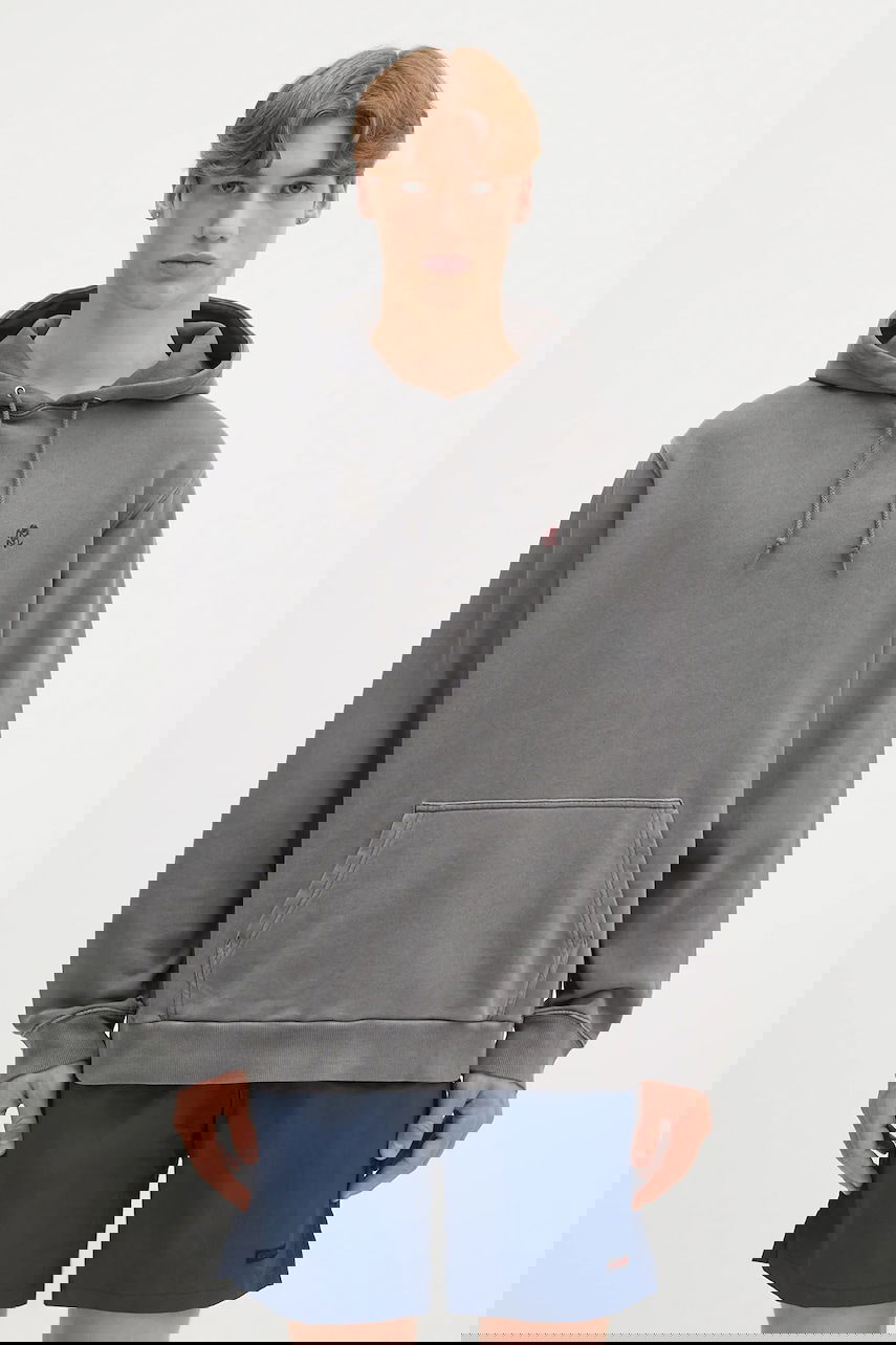 Huppari GRAMICCI Gramicci One Point Hooded Sweatshirt Harmaa | G307.FT, 0