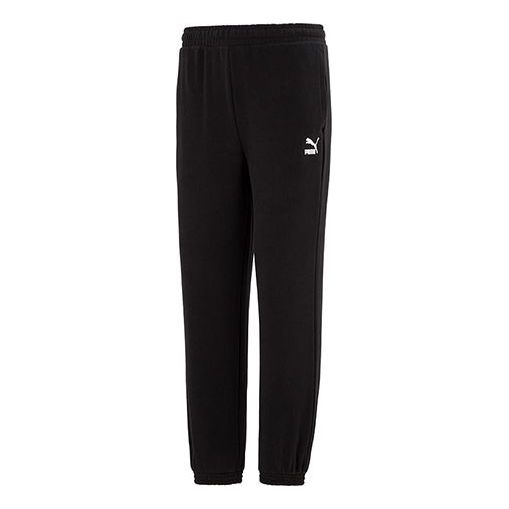 Verryttelyhousut Puma Classics Logo Pants Musta | 535261-01