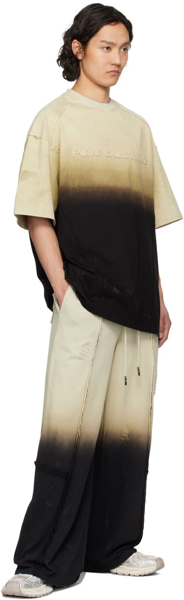 T-paita Feng Chen Wang Feng Chen Wang Gradient T-Shirt Beige | FUS19TS01, 3