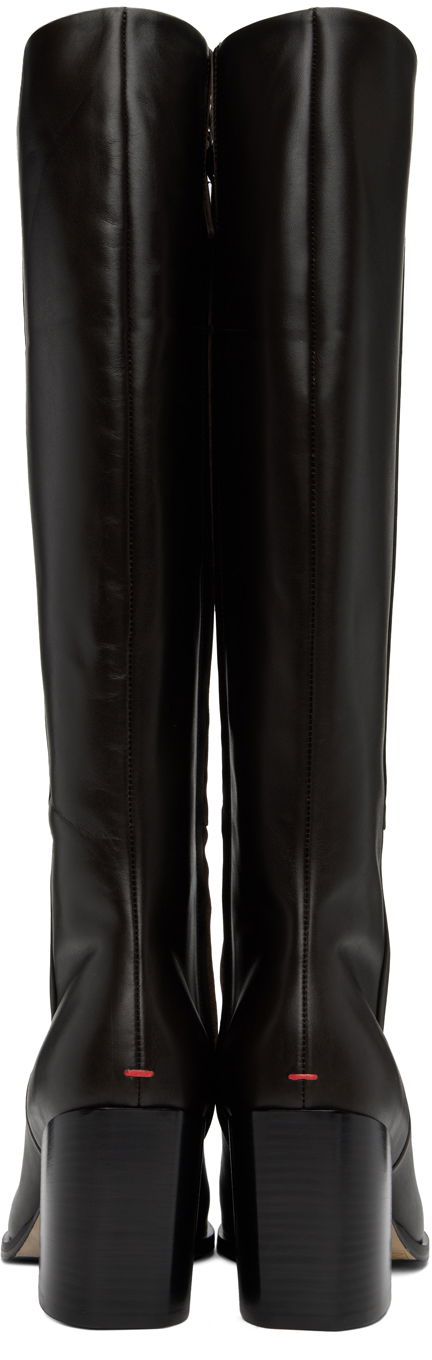 Vaatteet Aeyde Aeyde Teresa Knee-High Boots Musta | A11-KB-LPLS75BL-0221-953-001, 1
